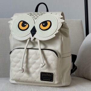 BNWT Harry Potter Loungefly Hedwig Mini Backpack HPNY